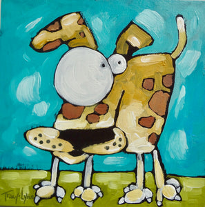 Whimsical Painting, Dog