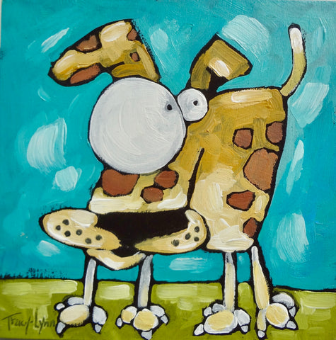 Whimsical Painting, Dog