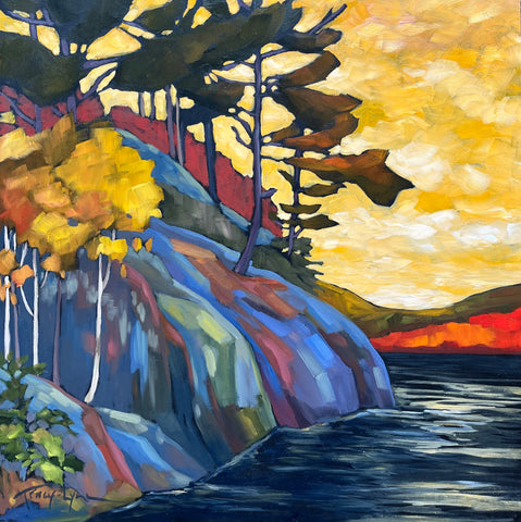 Oil painting ‘The Great Escape’